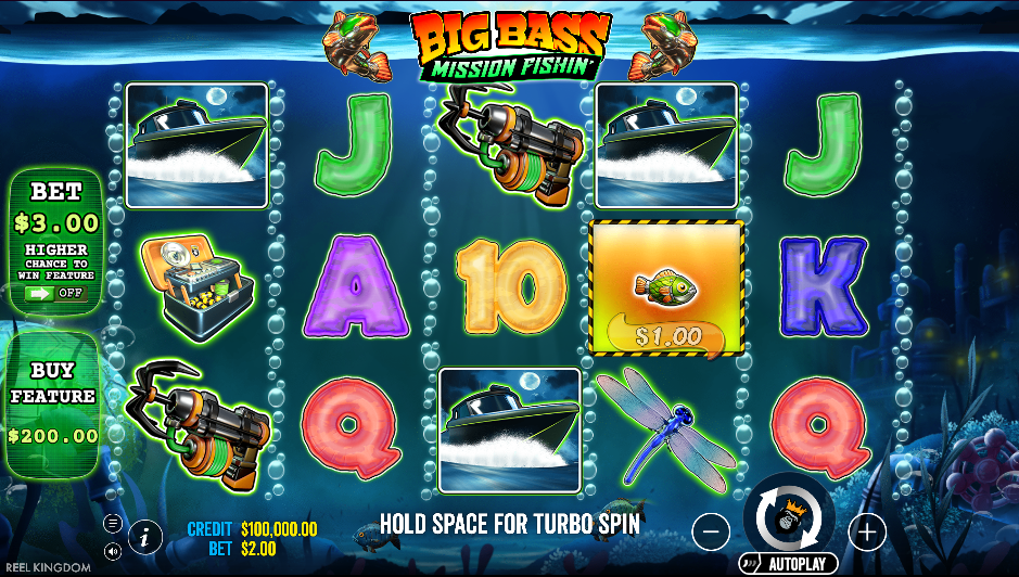 Big Bass Mission Fishin’ (Pragmatic Play) Image 1
